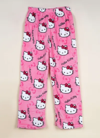 Панталон за пижама Sanrio Hello Cat Cozy Flannel Pajama Pants от 3